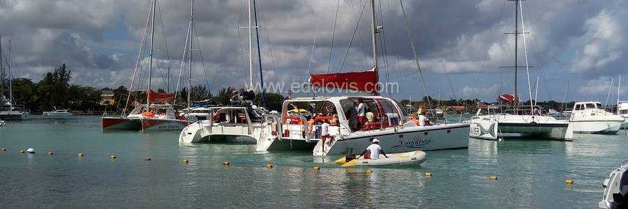 catamaran rental in Mauritius