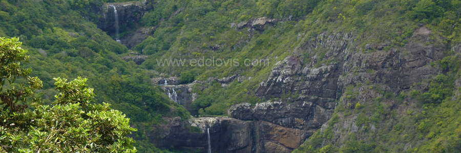 valley of seven waterfalls, mauritius